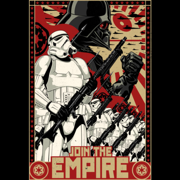 Empire Propaganda T-shirt Design by StarWars design