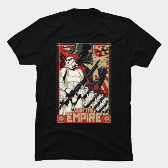 Empire Propaganda T-shirt Design by StarWars t-shirt tee