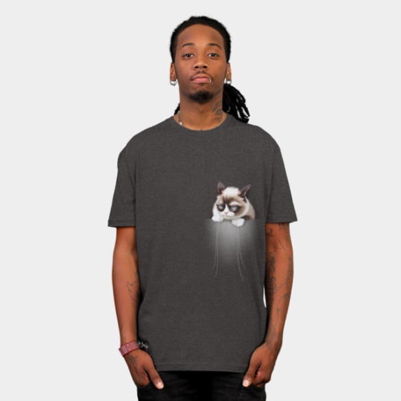 G-CAT 2015 POCKET T-shirt Design by ADAMLAWLESS man