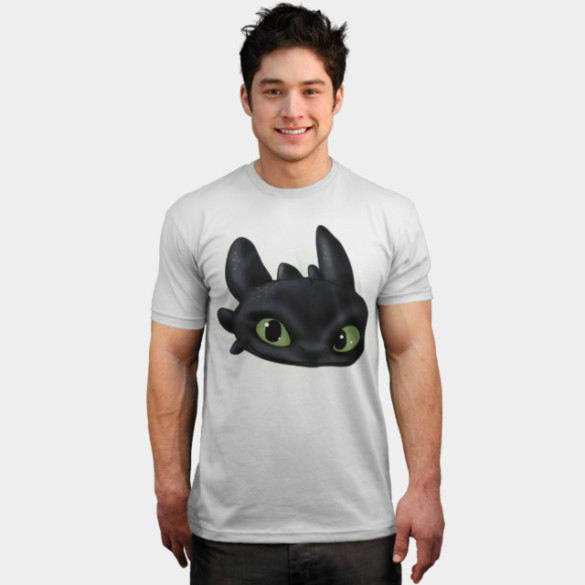 Toothless T-shirt Design by  joysapphire man tee