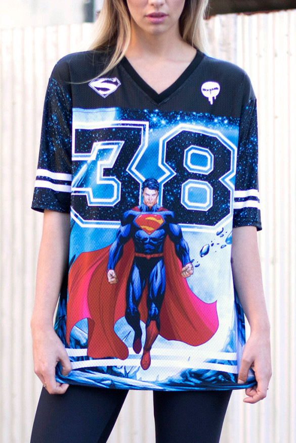 SUPERMAN TOUCHDOWN - LIMITED T-shirt Design front close