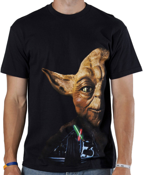 Step Brothers Yoda Shirt front
