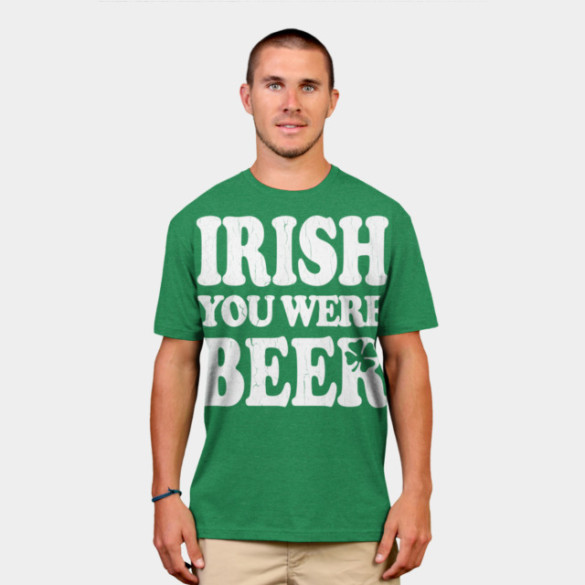 Irish You Were Beer man