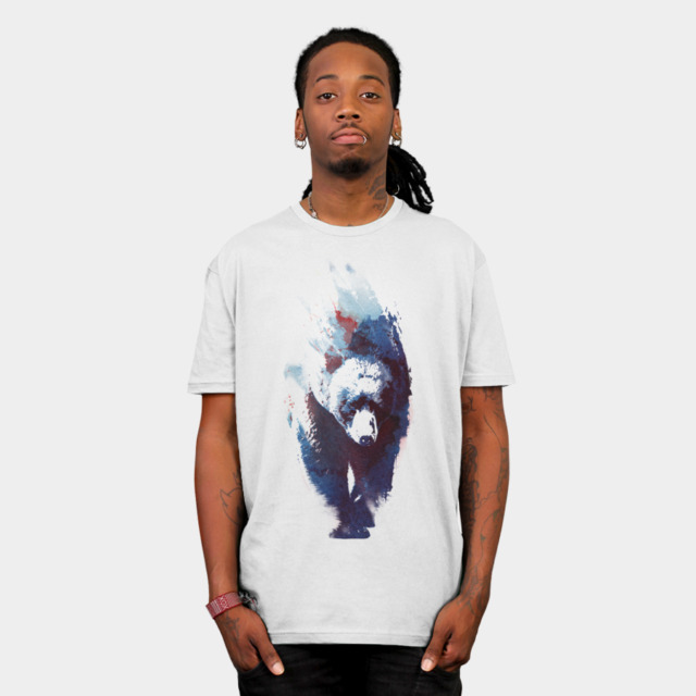 Death run T-shirt Design by astronautARC man