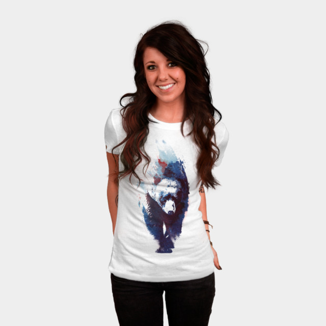 Death run T-shirt Design by astronautARC woman