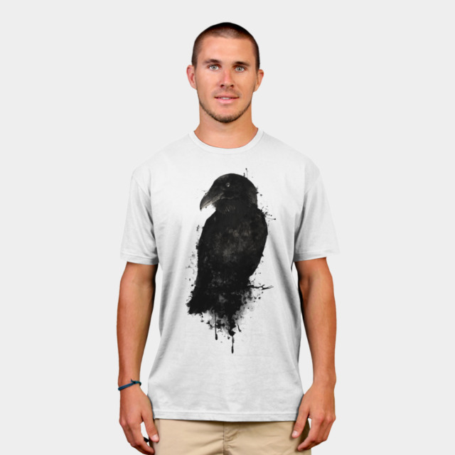 The Raven T-shirt Design by NGDesign man