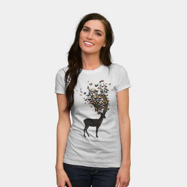 Wild Nature T-shirt Design by tobiasfonseca woman