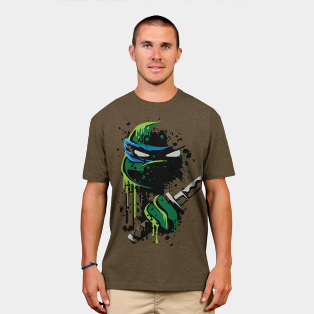 Cowabunga - Leo T-shirt Design by heavyplasma man