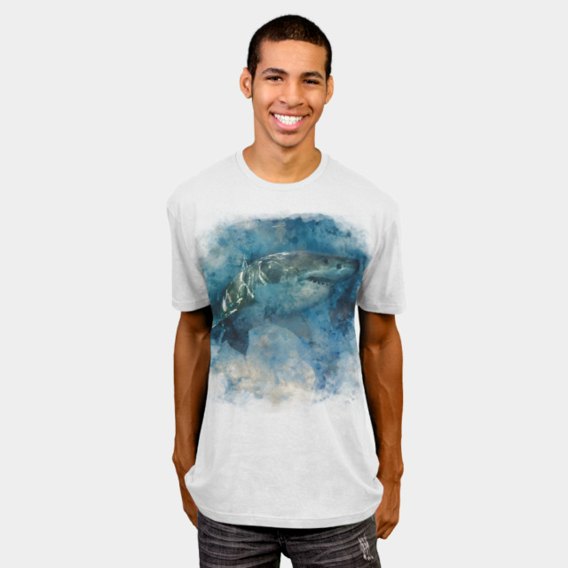Deep Blue T-shirt Design by smithviz – Fancy T-shirts