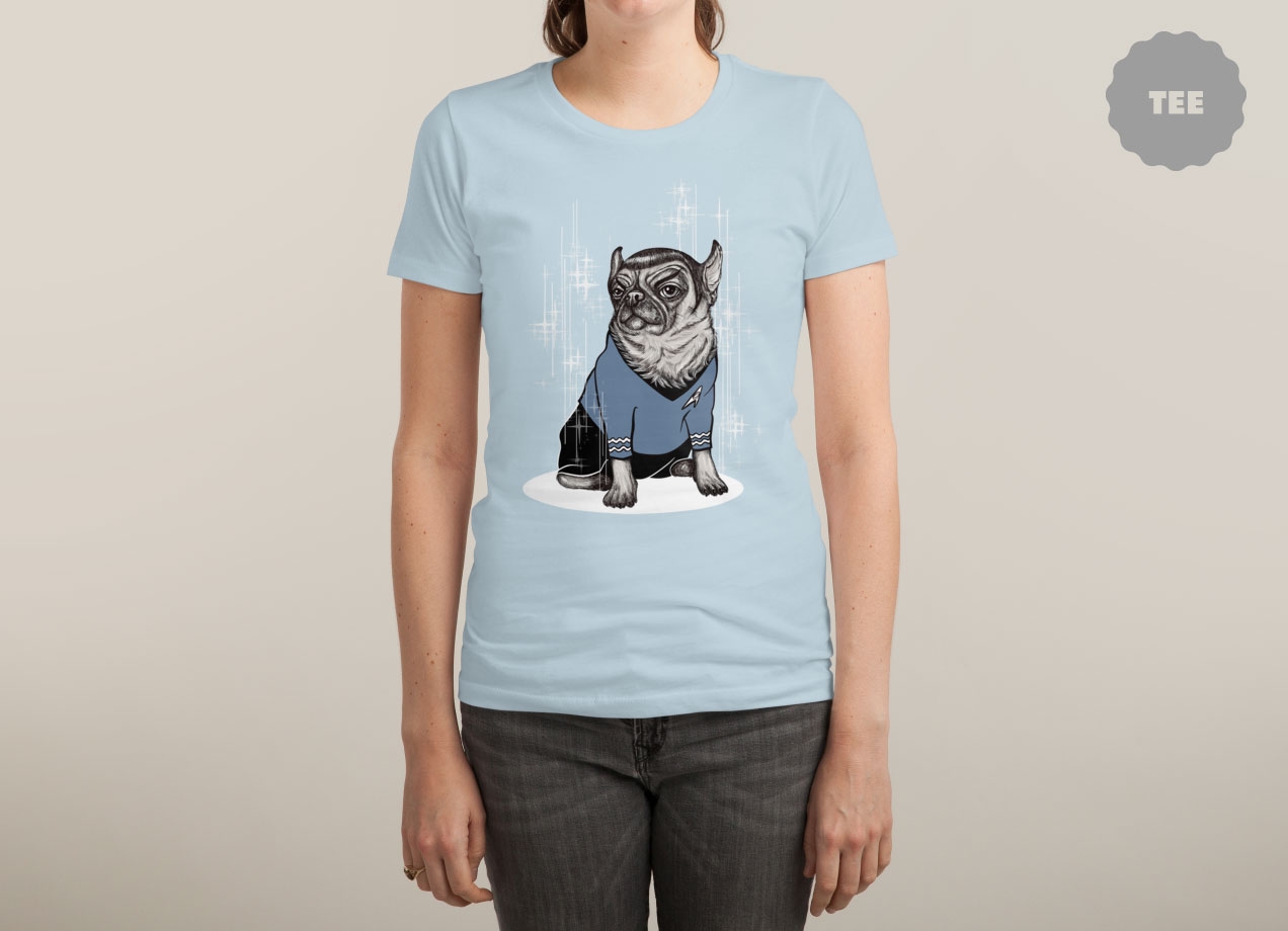 SPUG T-shirt Design by BlancaJP woman