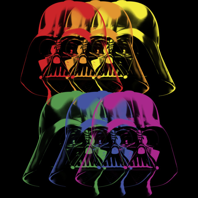 Vader in Color T-shirt Design by StarWars design