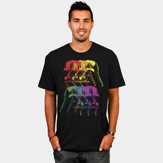Vader in Color T-shirt Design by StarWars tee