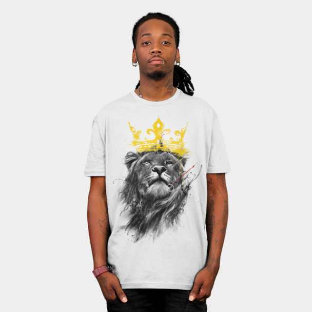No King T-shirt Design by kdeuce man