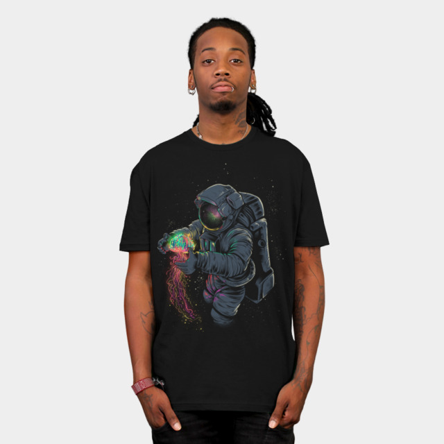 JellySpace T-shirt Design by Angoes25