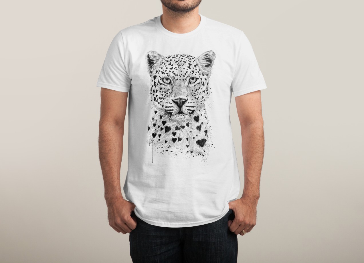 lovely-leopard-t-shirt-design-by-balazs-solti