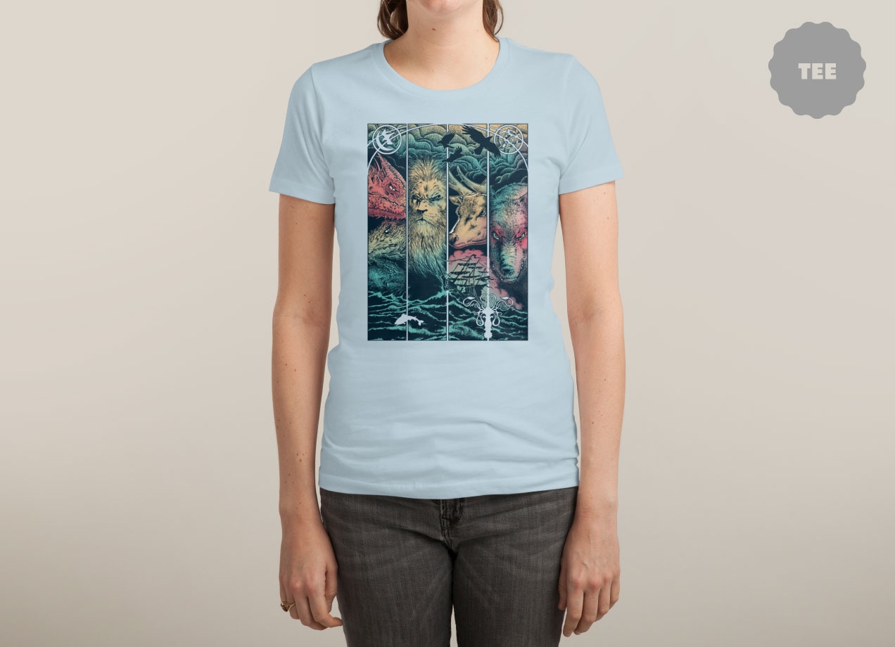 game-of-animals-t-shirt-design-by-branko-ricov-woman