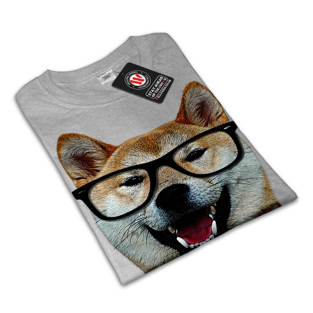 smart-shiba-inu-dog-t-shirt-design