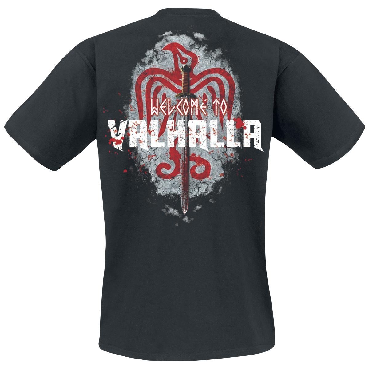Welcome To Valhalla tee back