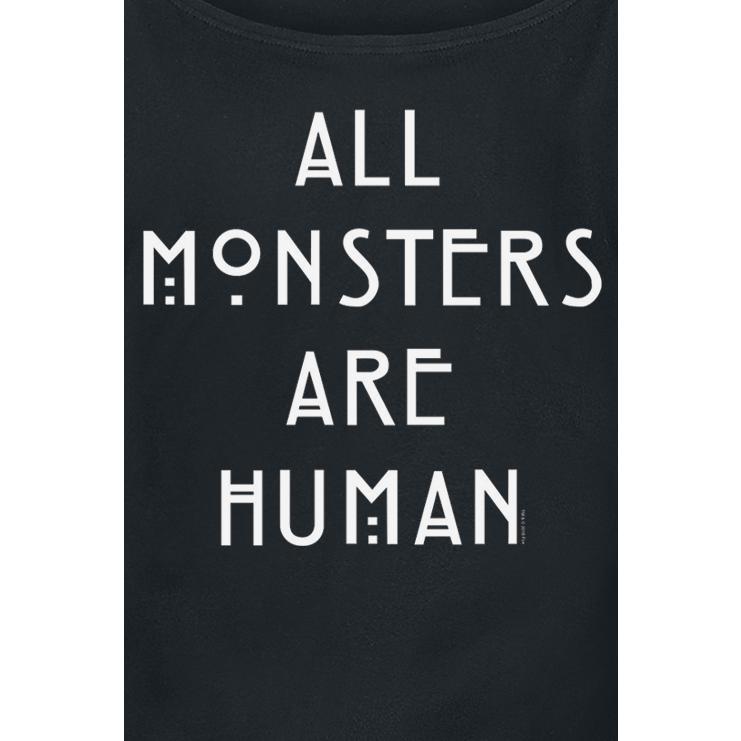 All Monsters Are Human T-shirt Design t-shirt