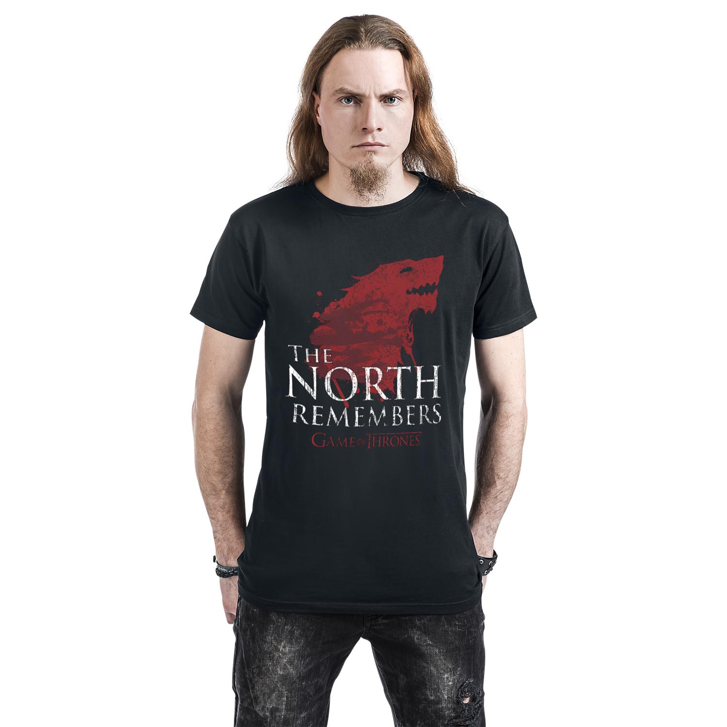 House Stark - The North Remembers T-shirt Design tee