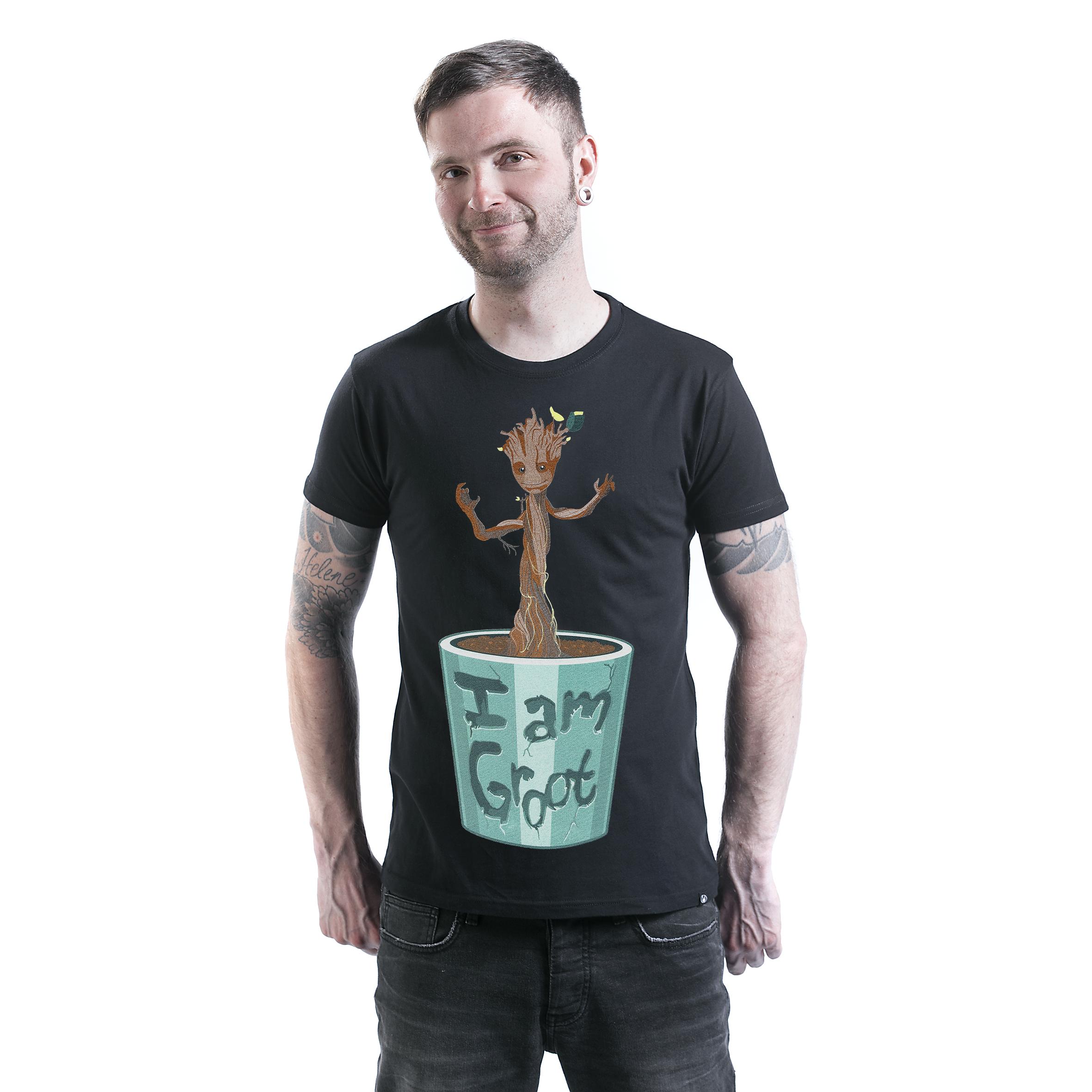 I Am Groot T-shirt Design man