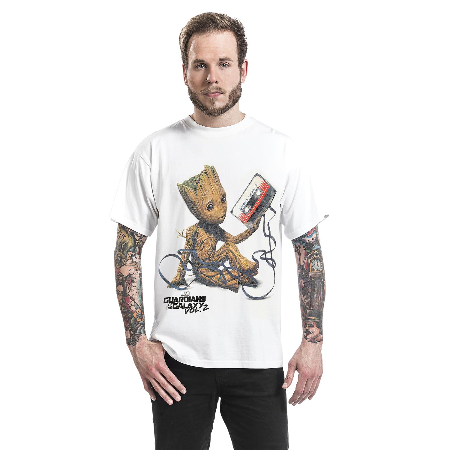 Groot & Tape T-shirt Design - Fancy T-shirts
