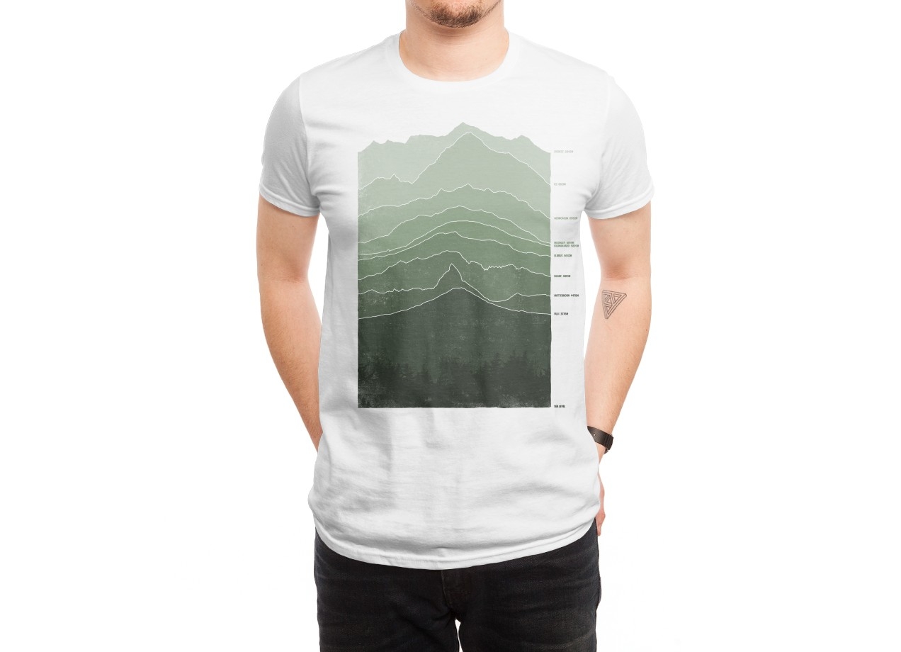 ABOVE SEA LEVEL T-shirt Design by Ross Zietz