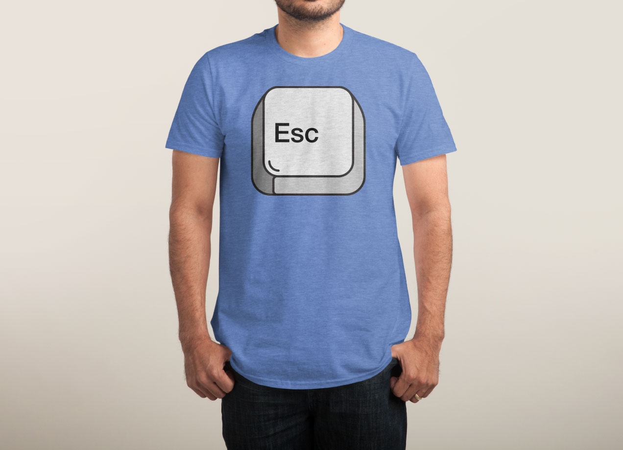 ESCAPE T-shirt Design by Bob man