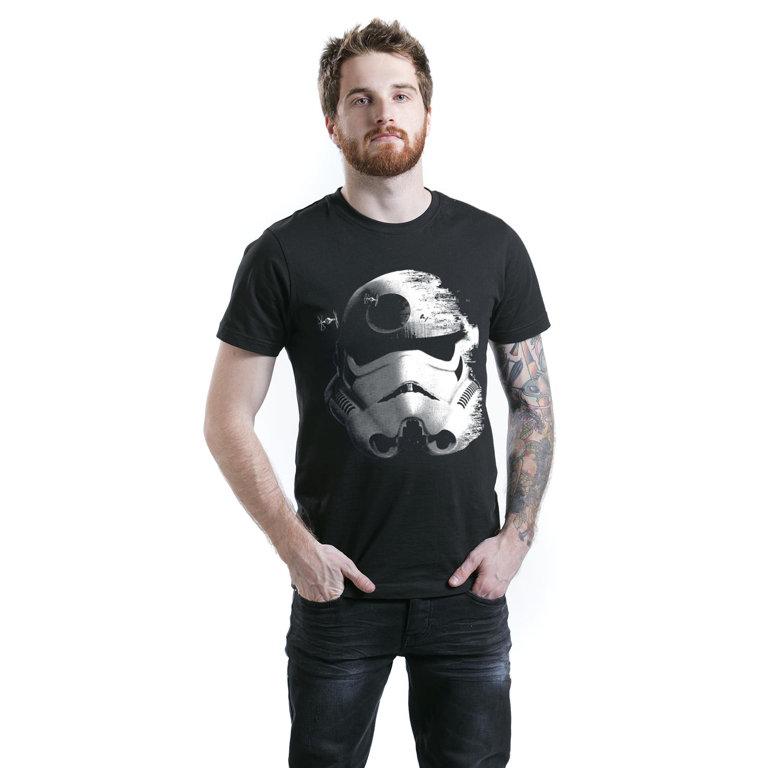 Stormtrooper - Deathstar T-shirt Design man