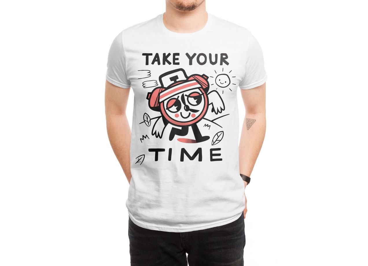TAKE YOUR TIME Design by Ewan Brock man