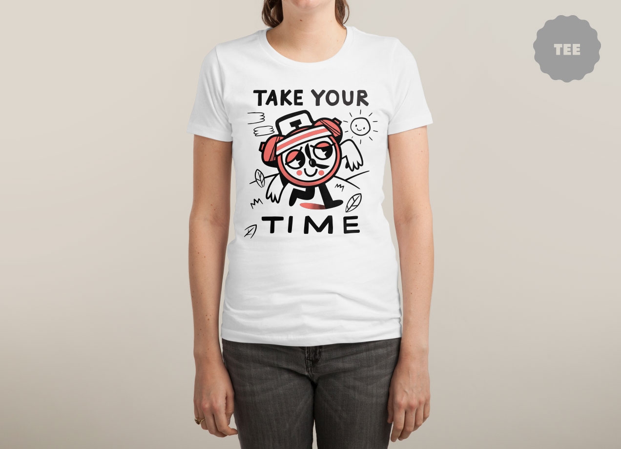 TAKE YOUR TIME Design by Ewan Brock woman