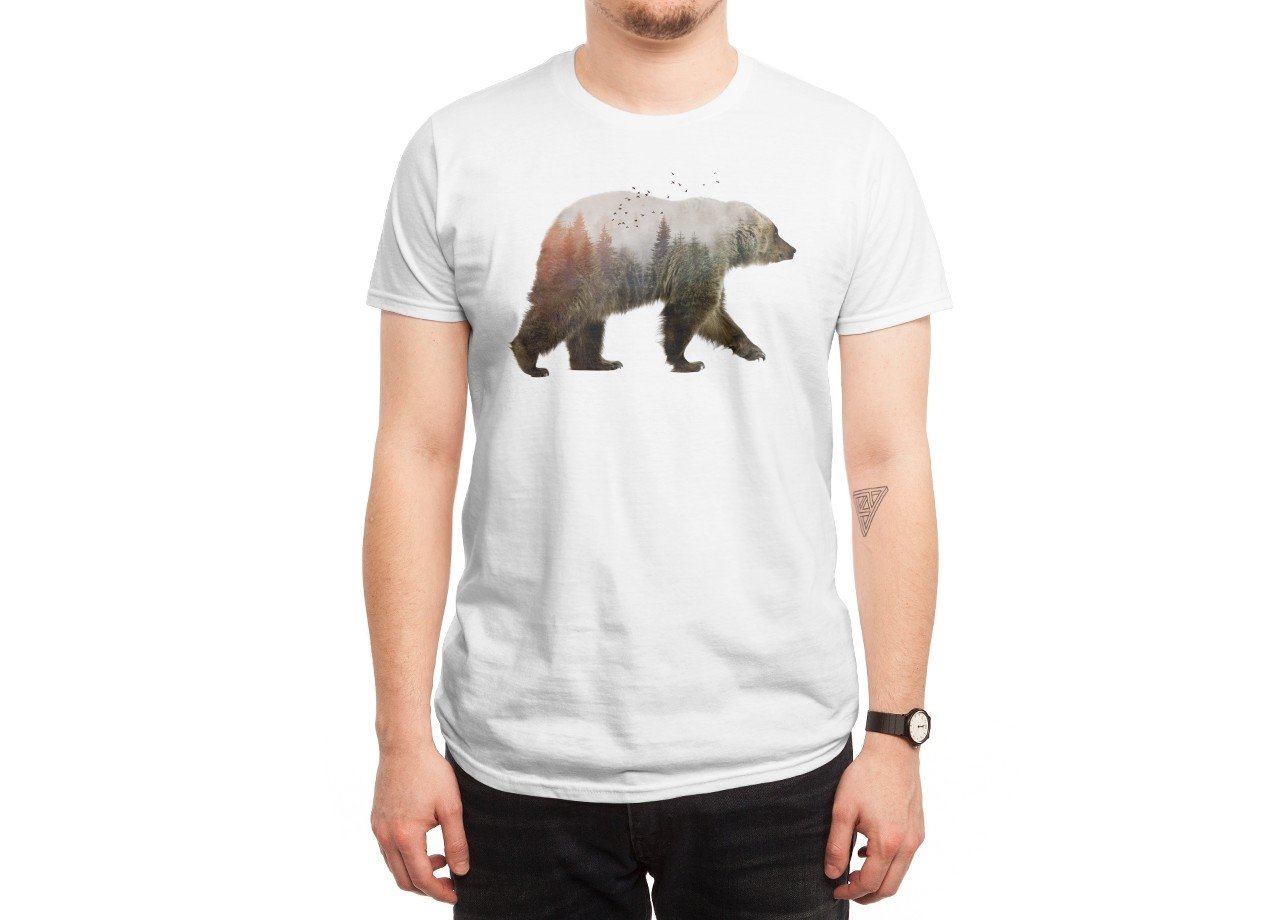 BEAR T-shirt Design by Sokol man tee