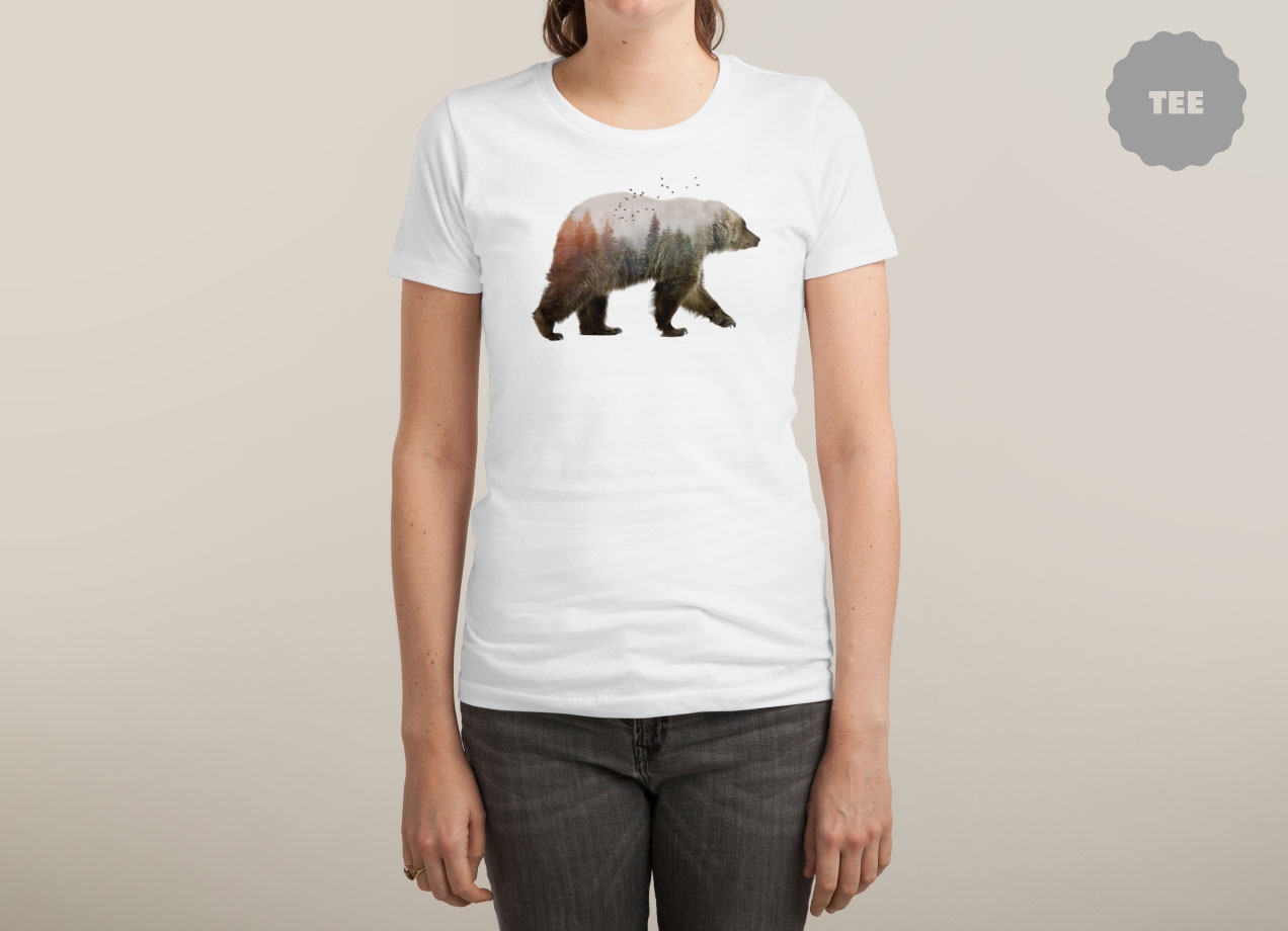BEAR T-shirt Design by Sokol woman