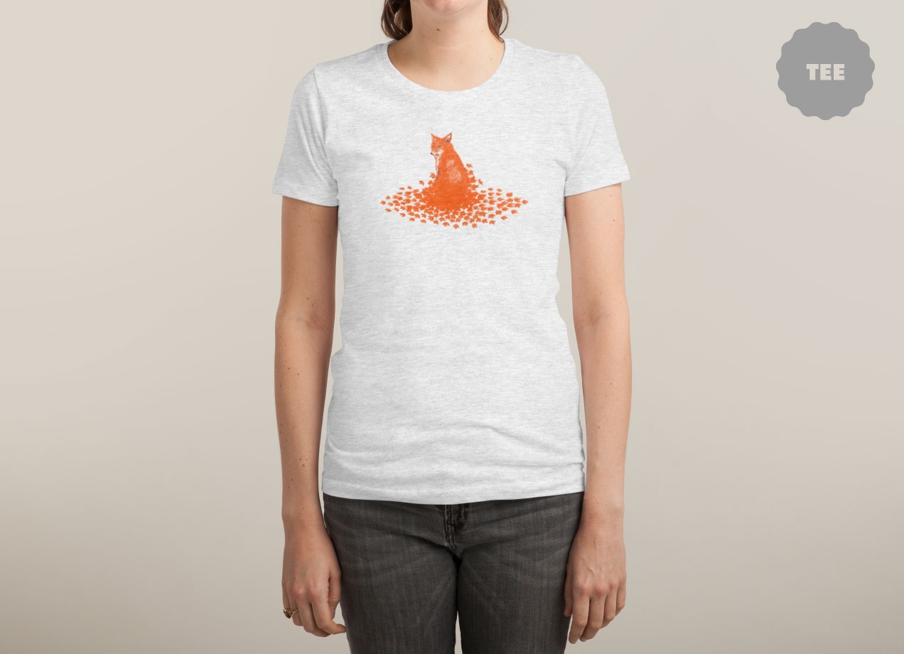 FALLEN LEAVES T-shirt Design woman