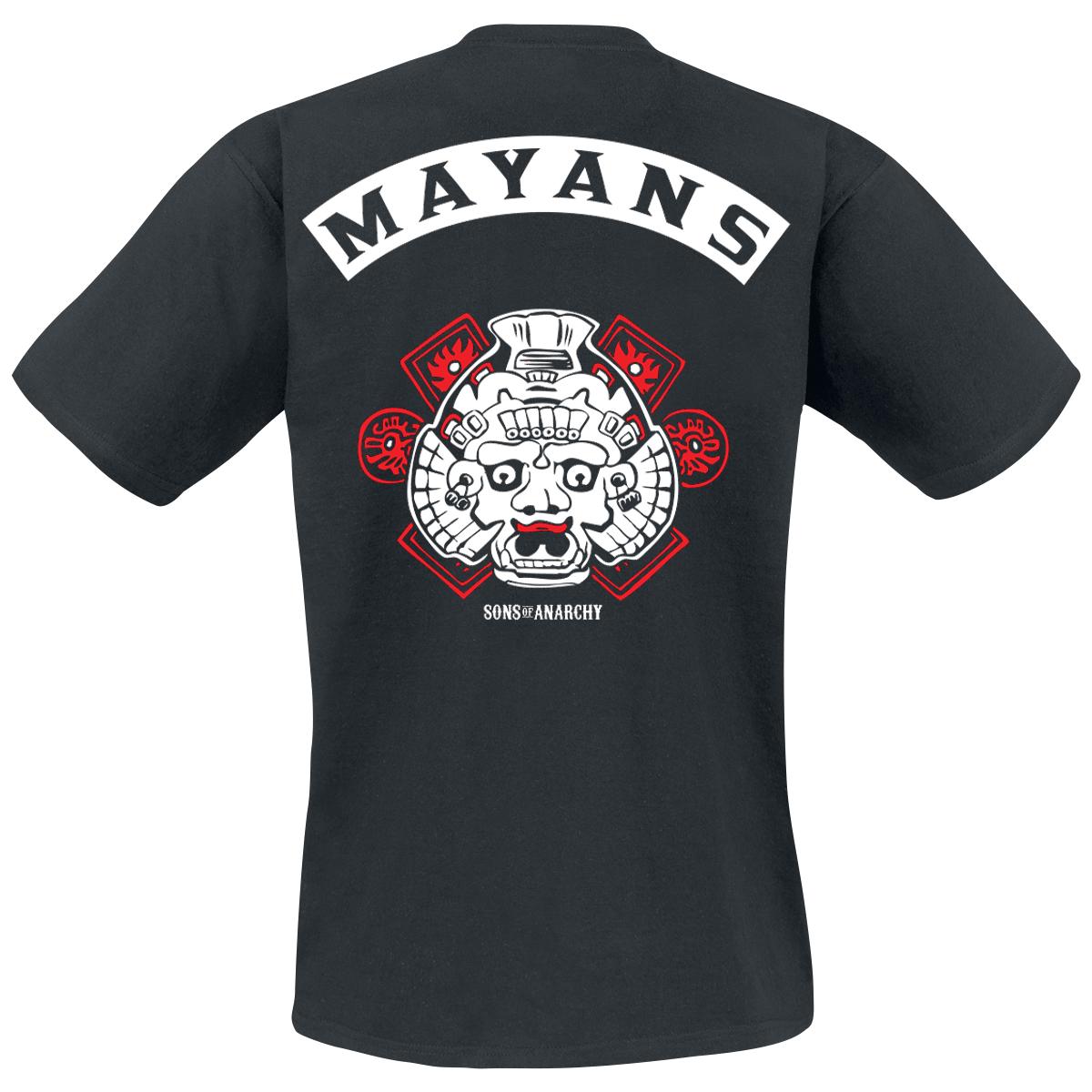 Los Mayans T-shirt Design back