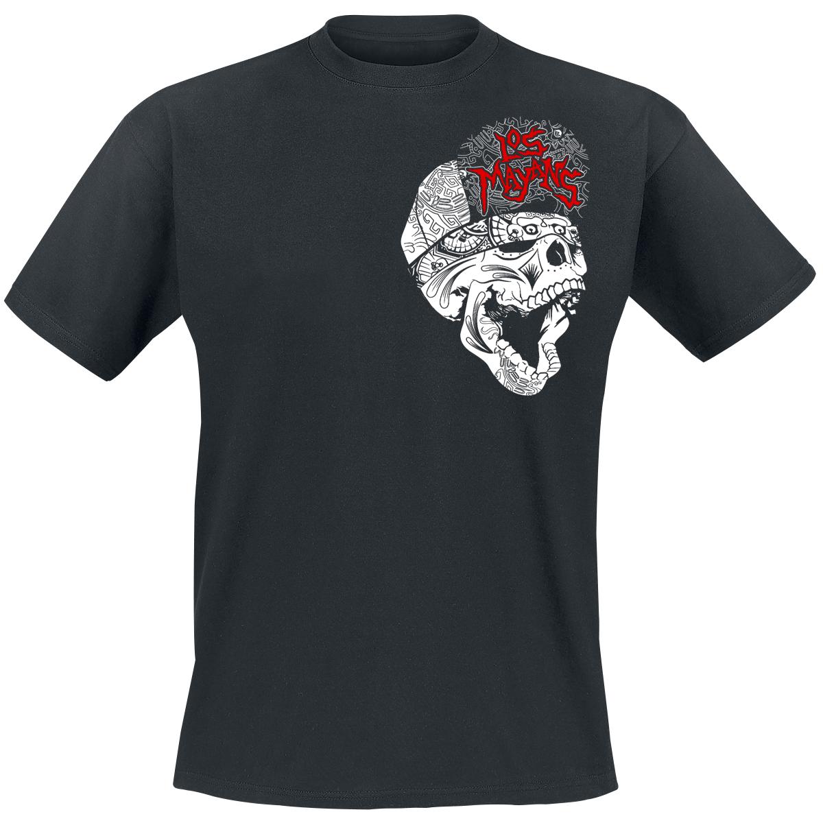 Los Mayans T-shirt Design front