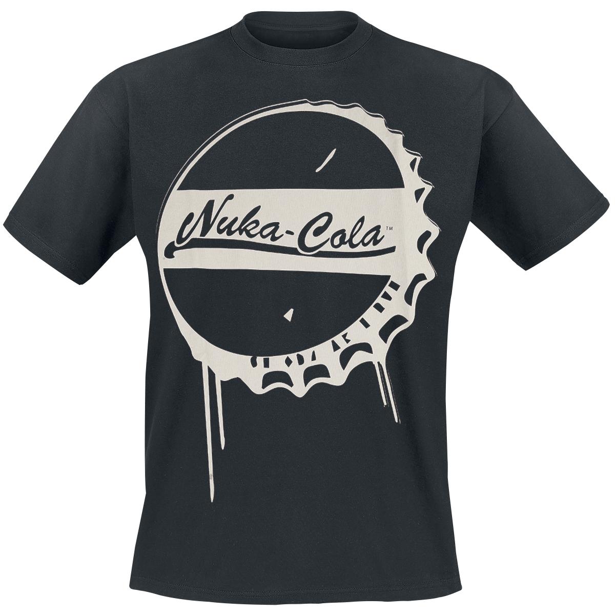 Nuka-Cola Bottle Cap T-shirt Design tee