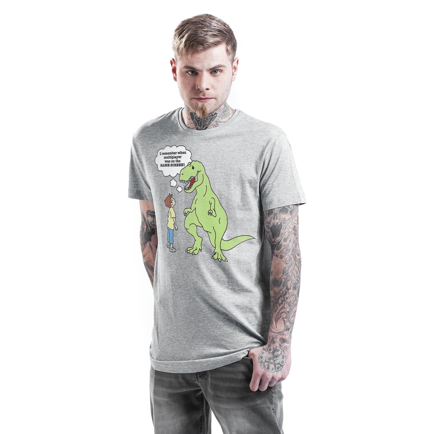 T-Rex T-shirt Design man