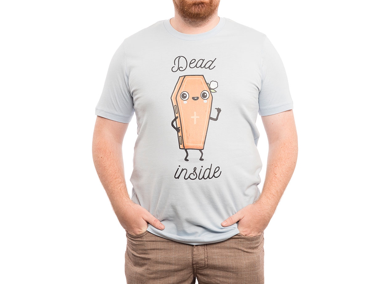 DEAD INSIDE T-shirt Design man