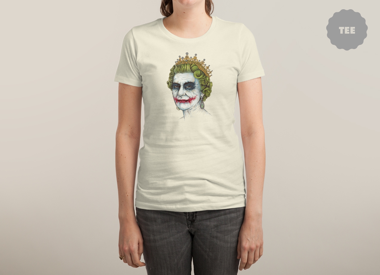 GOD SAVE THE VILLAIN! T-shirt Design woman