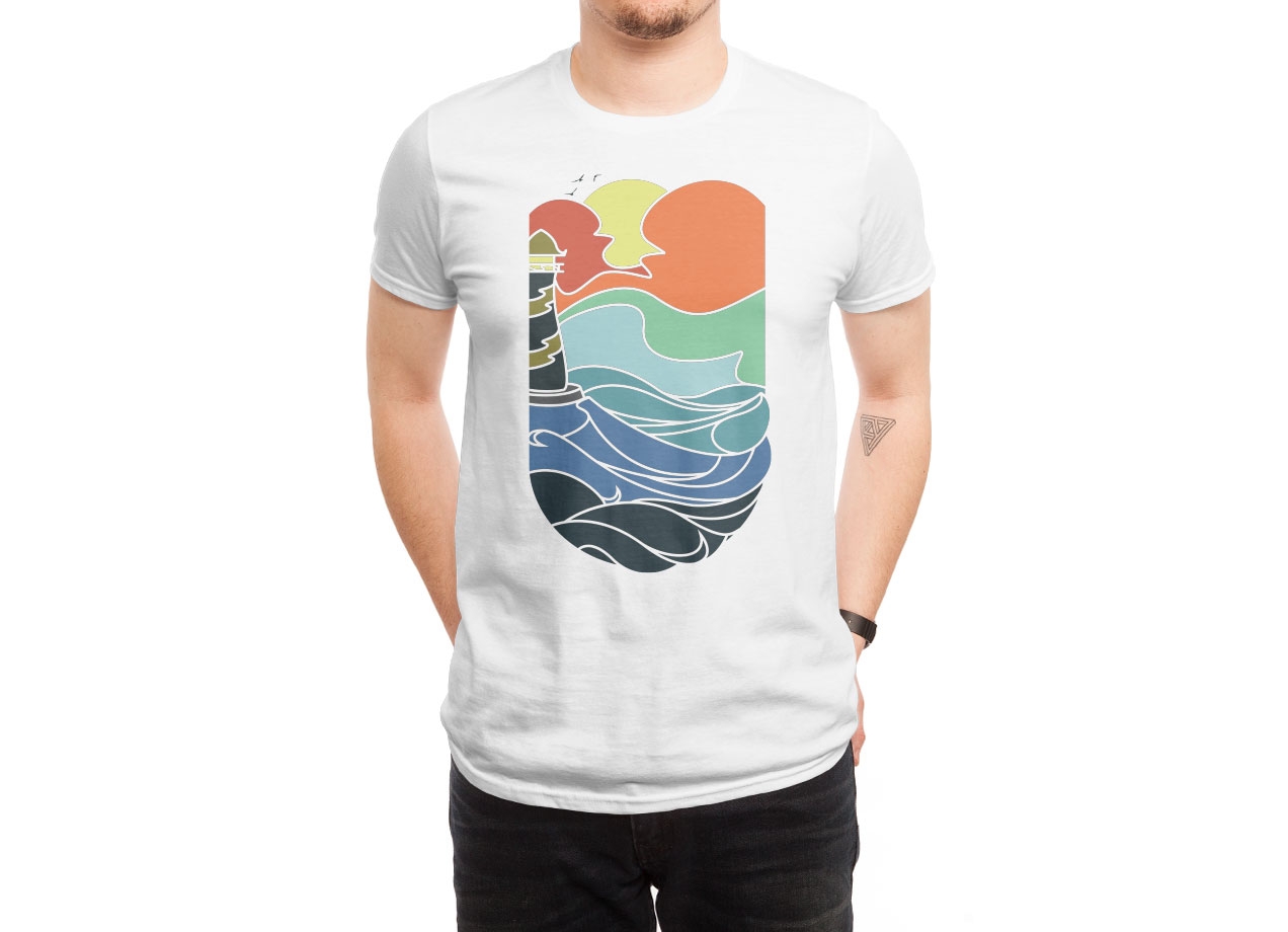 I CAN SEE THE SEA T-shirt Design by sebastian man