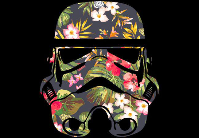 Tropical Stormtrooper T-shirt Design by StarWars main