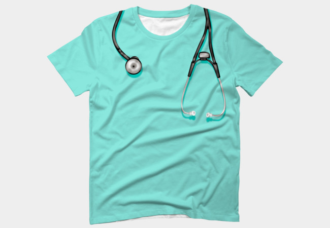 Doctor Costume Tee T-shirt Design by DBHCostumes man