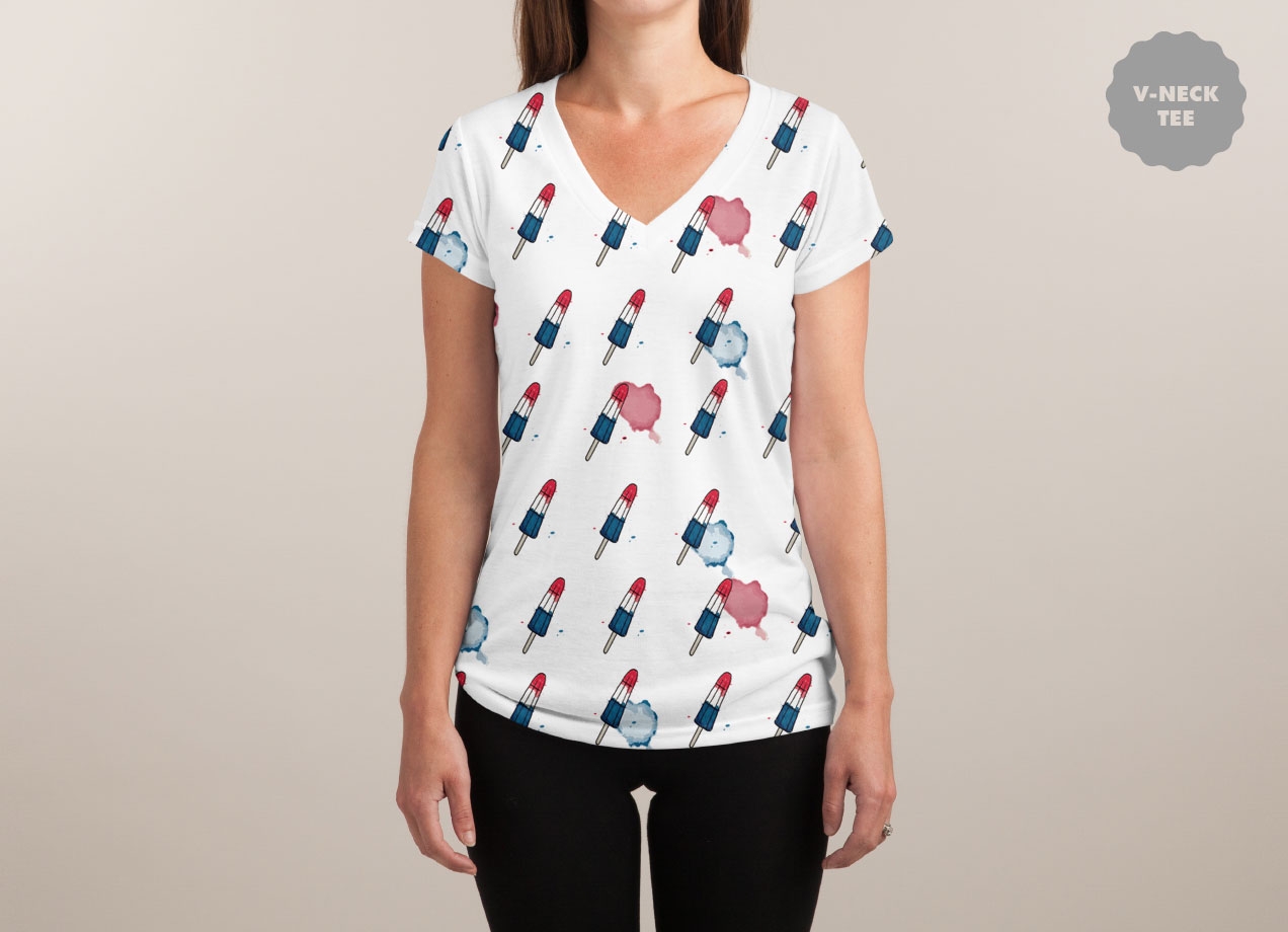 SUMMERPOPSICLES! T-shirt Design by Kora woman