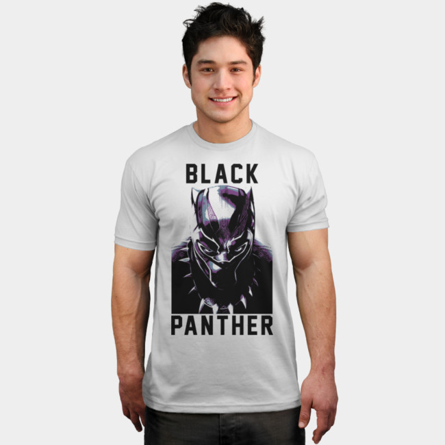 T'Challa Glare T-shirt Design by Marvel man