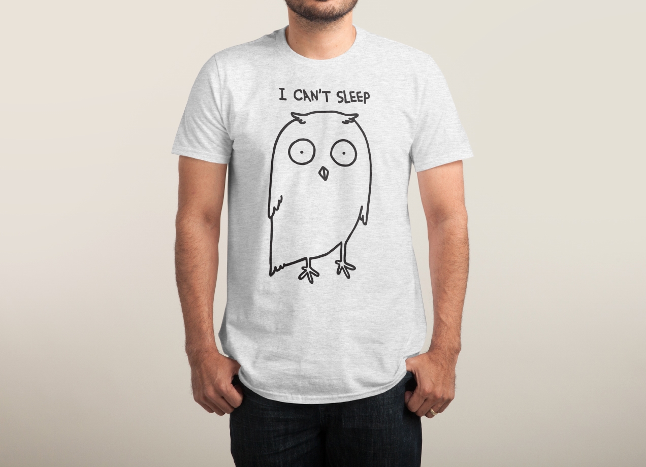 NIGHT OWL T-shirt Design movepencilmove man