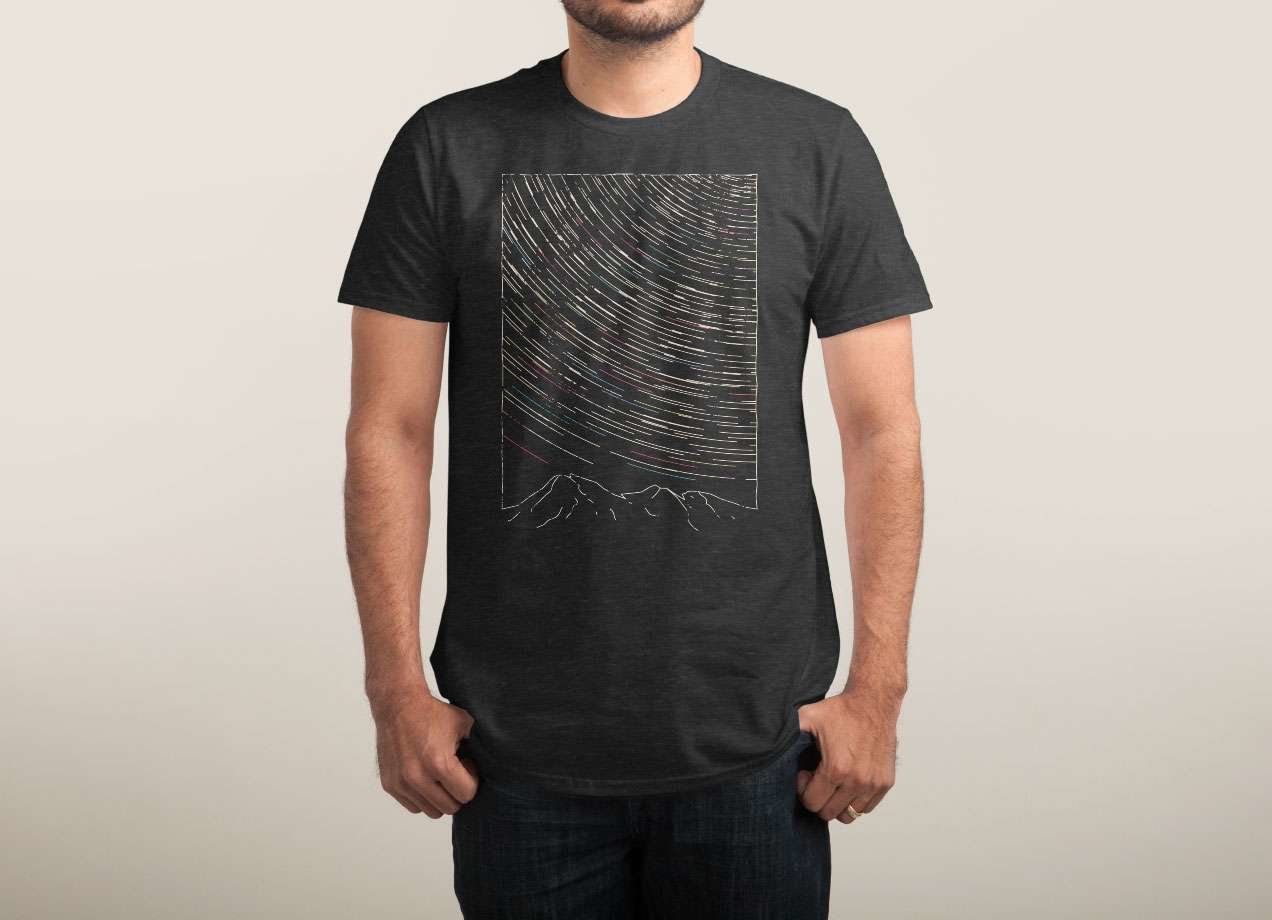 STAR TRAILS T-shirt Design by aparaat man