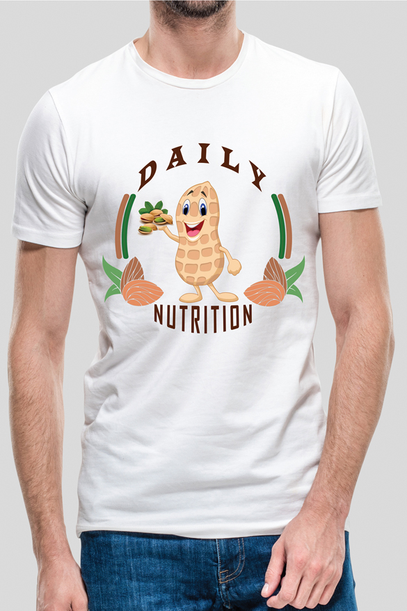 Daily Nutrition T-Shirt, illustration by Raihanul Islam