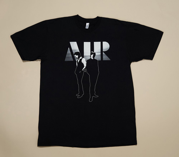 AIR - Love 2 2009-2010 Vintage Tour shirt design