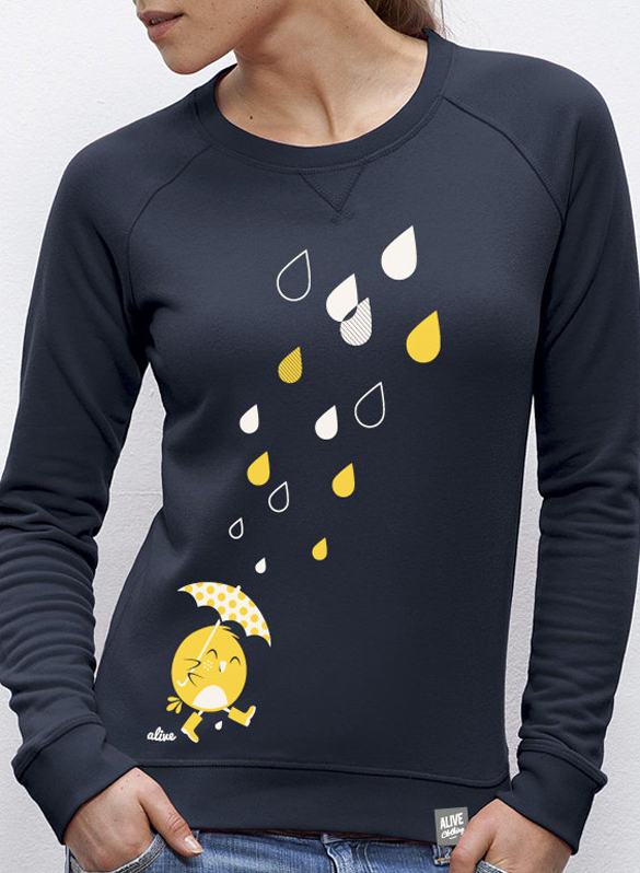 BIRDY in the RAIN T-Shirt design for girls